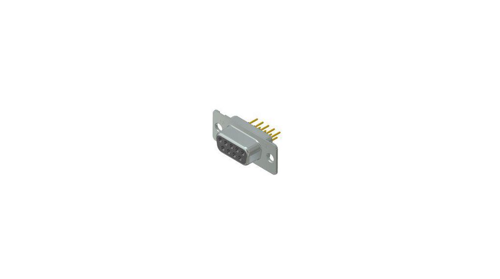 CONEC 164A100 9 Way Straight Solder D-Sub ConnectorFemale, with Plug