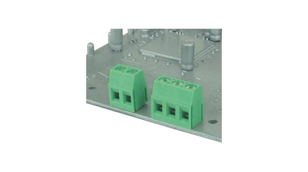 VI0201550000G Series PCB Terminal Block, 2-Contact, 5 mm Pitch, PCB, 1-Row, 5mm Pas Pôles