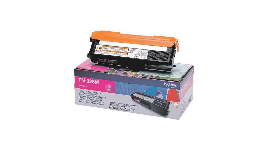 TN325M Magenta Toner Cartridge, HL4150CDN, HL4570CDW, HL4570CDWT, MFC9970CDW, DCP9270CDN, HL4140CN, MFC9460CDN, Sheets