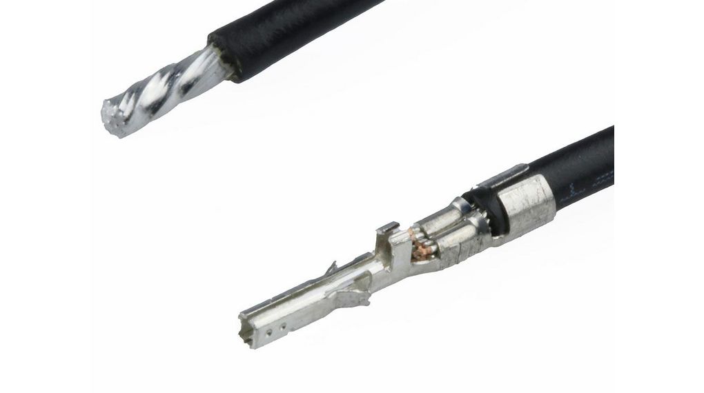 Micro-Fit Pre-Crimped LeadPigtail, 300 mm, Black