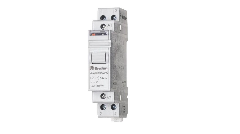 Relay Module Elfa 202382304000 | Finder Rail Non-Latching Relay, 230 V Coil, 16 A ...