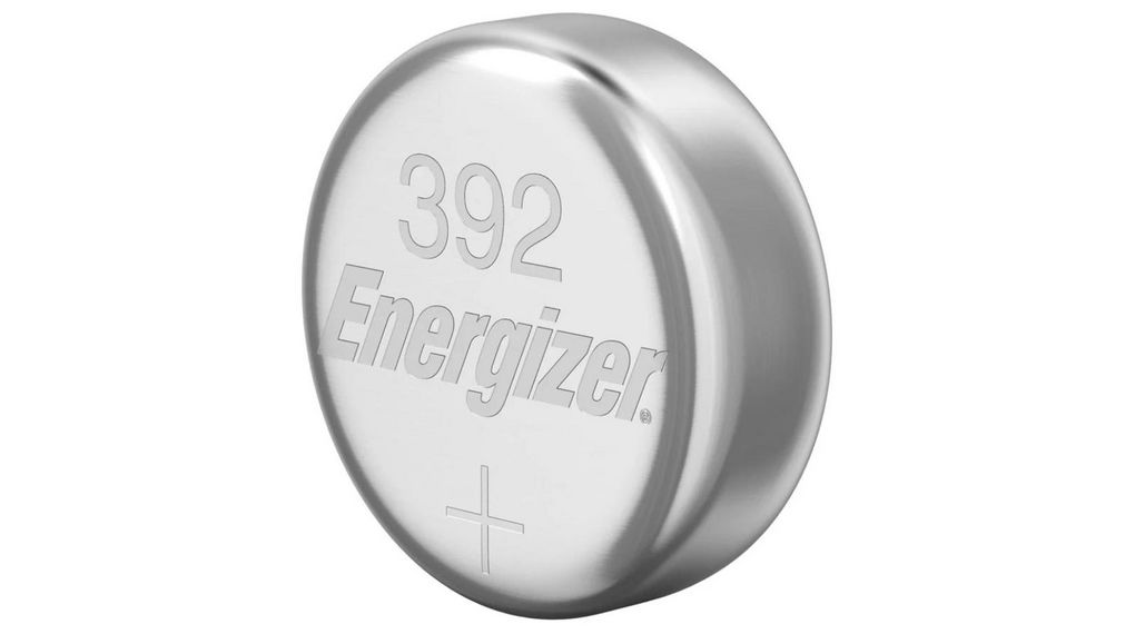 Button Non-Rechargeable Battery, 1.55 V, 7.9 mm Diameter, Silver Oxide, 1.55V, 40mAh