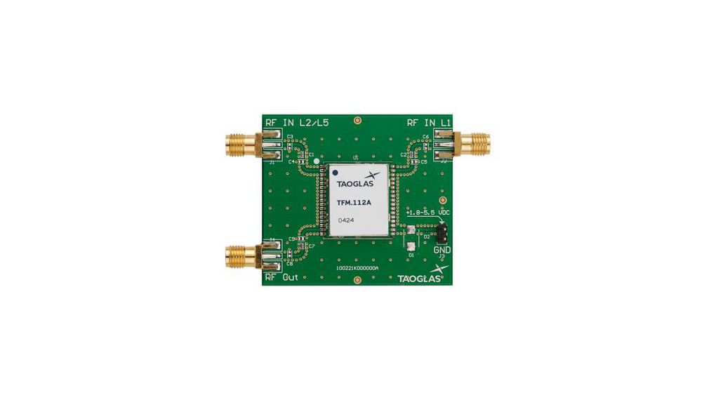 Evaluation Board GNSS Module Covering GNSS Evaluation Board for TFM.112A125 GHz TFMD.112A