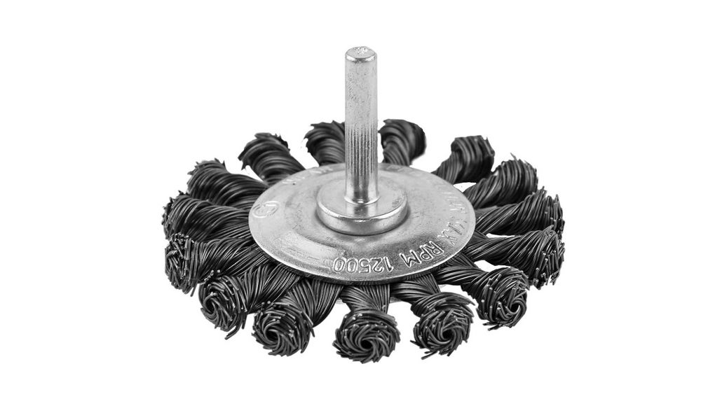Circular Abrasive Brush, 75mm Diameter