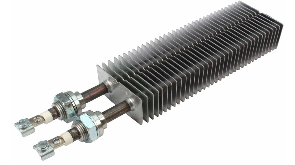 Acim Jouanin Finned Tubular Heater, 260mm, 500 W, 230 V ac