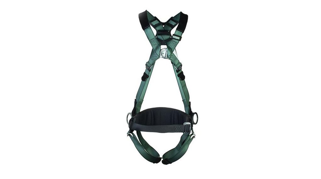 Safety Harness, 140 kg Max, Extra Large, Standard, Extra Small, Polyester