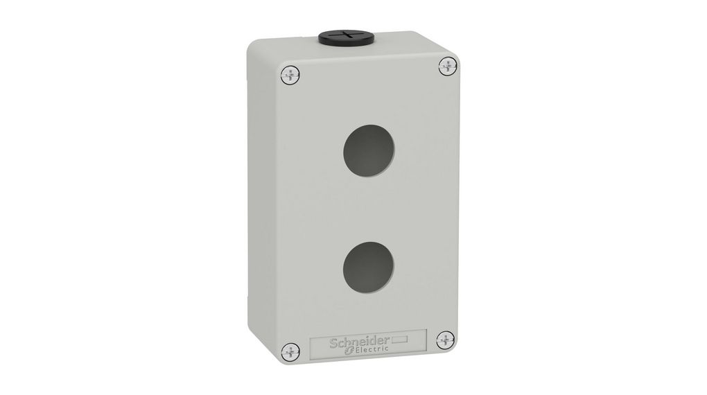 Junction Box, 80x51.5x130mm, Cable Entries 2, Die-Cast Zinc