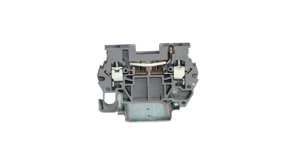 Grey, 4mm², 1-Level, Clamp Termination Polen, 10 ST