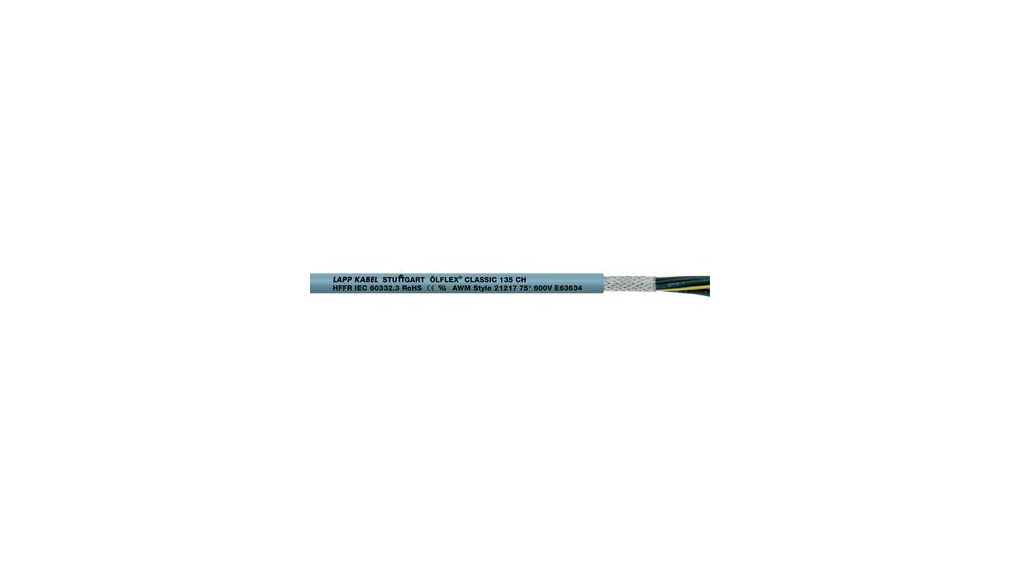 1123284 | Lapp 100 m 18 Core, Grey Halogen Free Compound 70 °C 18 ...