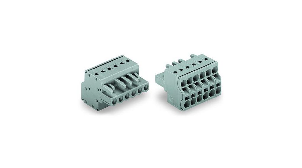 WAGO 231 Series Push-in ConnectorFemale Cage Clamp, 11-Pole16A, 11-Way, 11 Pôles