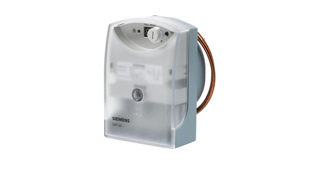 Siemens S55770 Changeover Thermostats, 6A, 250 V ac, -15 → 55 °C