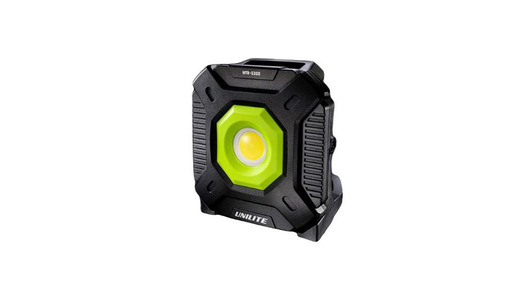 Unilite Rechargeable LED Work Light, 5300 lumens, USB Plug, 20 V, IP65