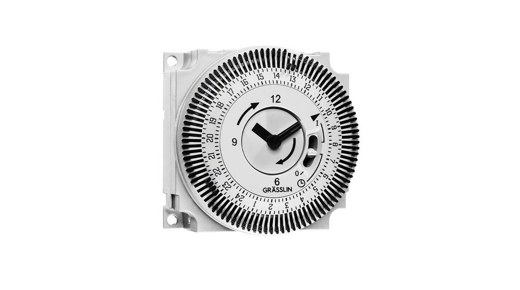 Grasslin Analogue Time Switch 110 → 230 V ac, 1-Channel