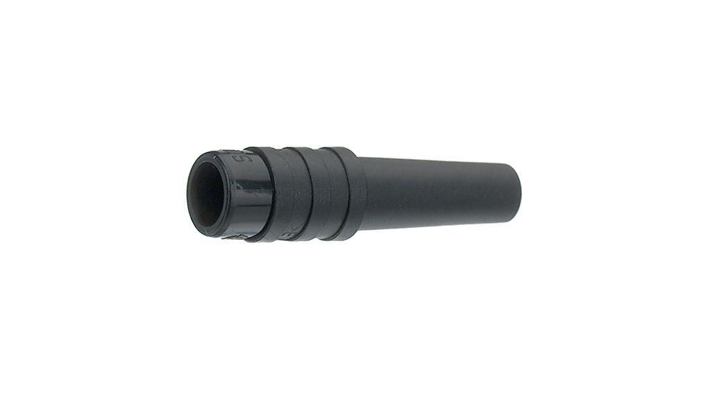 Huber+Suhner Silicone Black Protective Sleeve, Pack of 100 pieces