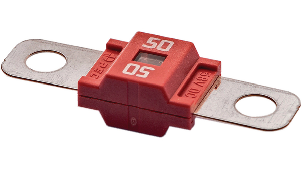 Auto Fuse 50 A 58V Red