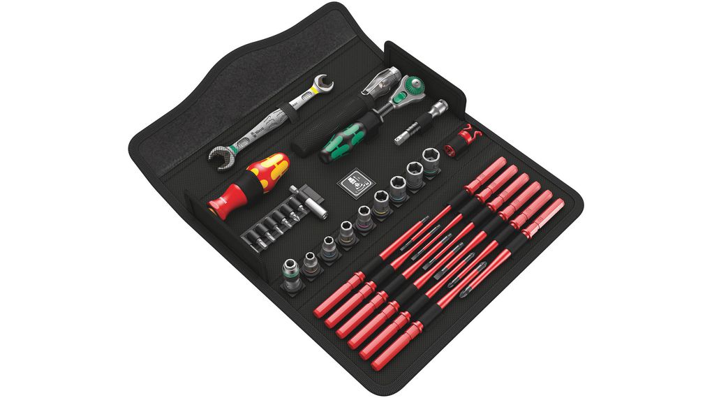 Kit d'outils, Kraftform Kompakt W 1, Nombre d'outils - 35
