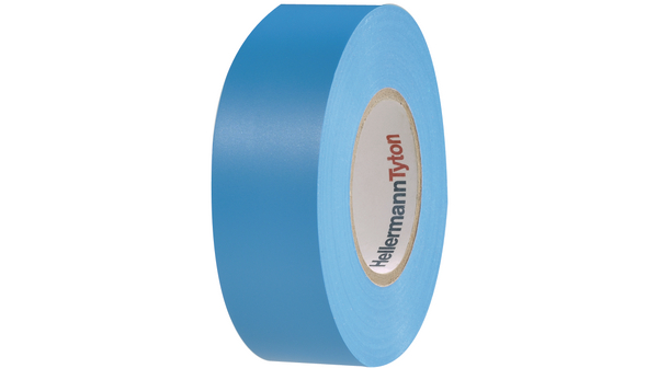 Ruban d'isolation électrique en PVC 19mm x 20m Bleu
