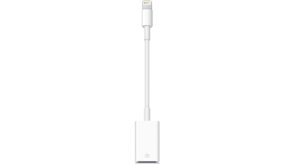 USB Adapter, Lightning Plug - USB-A Socket, White