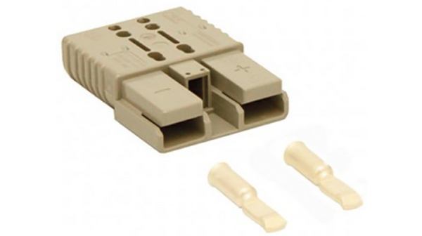 Connecteur batterie, Sans genre, Gris, 160A, Pôles - 2