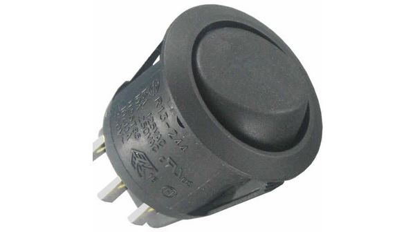 Interrupteur à Bascule 12V/24V - Lot De 2 - 3 Positions, Câble 75 Cm - Autocollant, Pas De Perçage - Pour électronique, Contrôle - 3