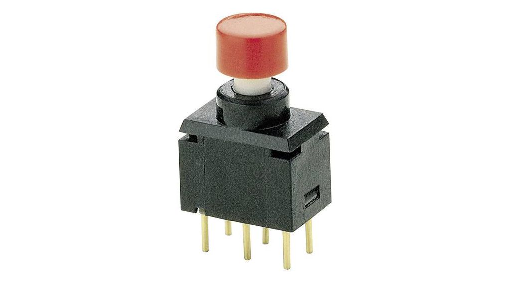 Switch Cap Round 4mm Black Ultra-Miniature Pressure Switch