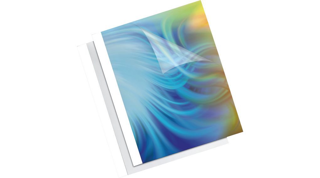 Thermal Binding Folder, A4, 1.5mm, Transparent