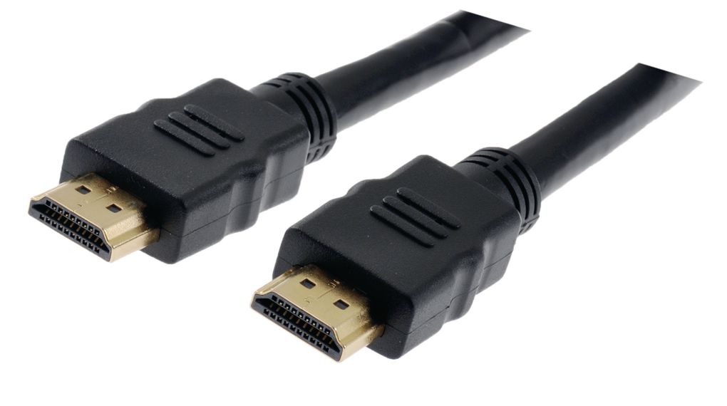 Videokabels, HDMI-stekker - HDMI-stekker, 2m