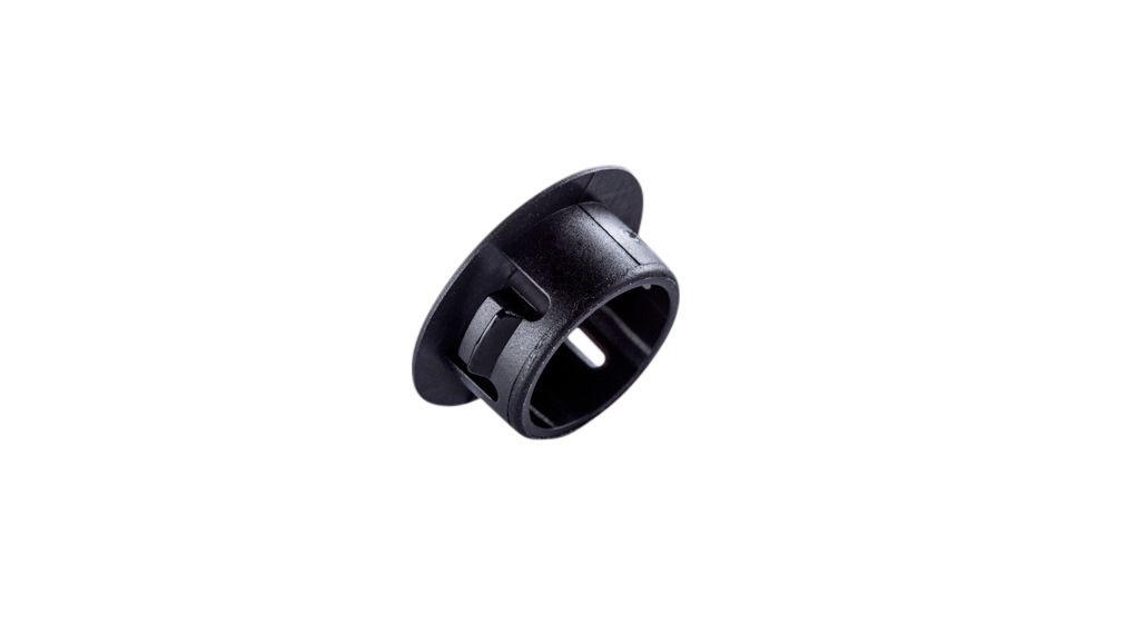 Cable Bushing, 16mm, Polyamide, Black, Pack of 50 pieces