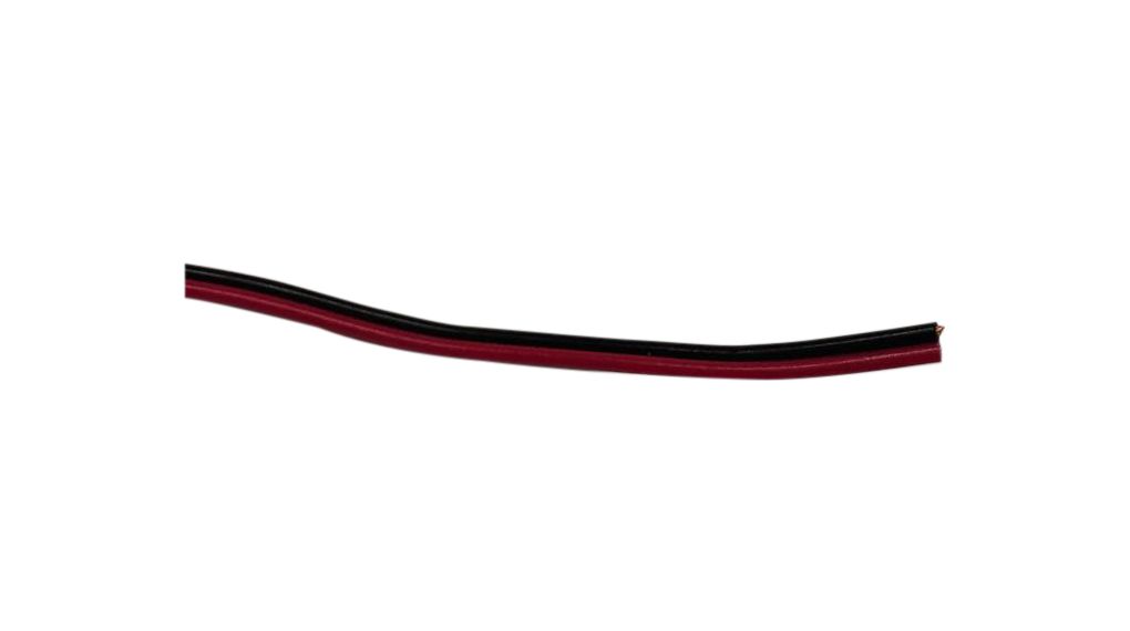 Ribbon Cable, PVC 2x 0.25mm² Unscreened 30m