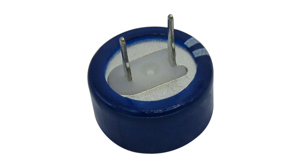 Coin Supercapacitor, 0.22F, 5.5V