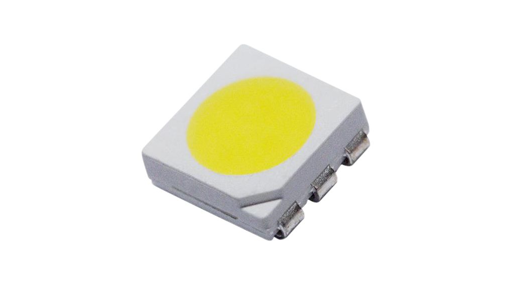 SMD LED White 3000K 6.3cd PLCC-6