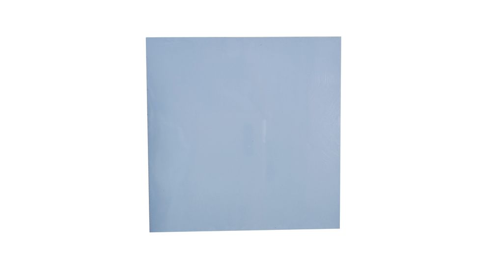 Tampon de remplissage thermique Bleu Carré 3W/mK 420mW/°C 100x100x0.5mm