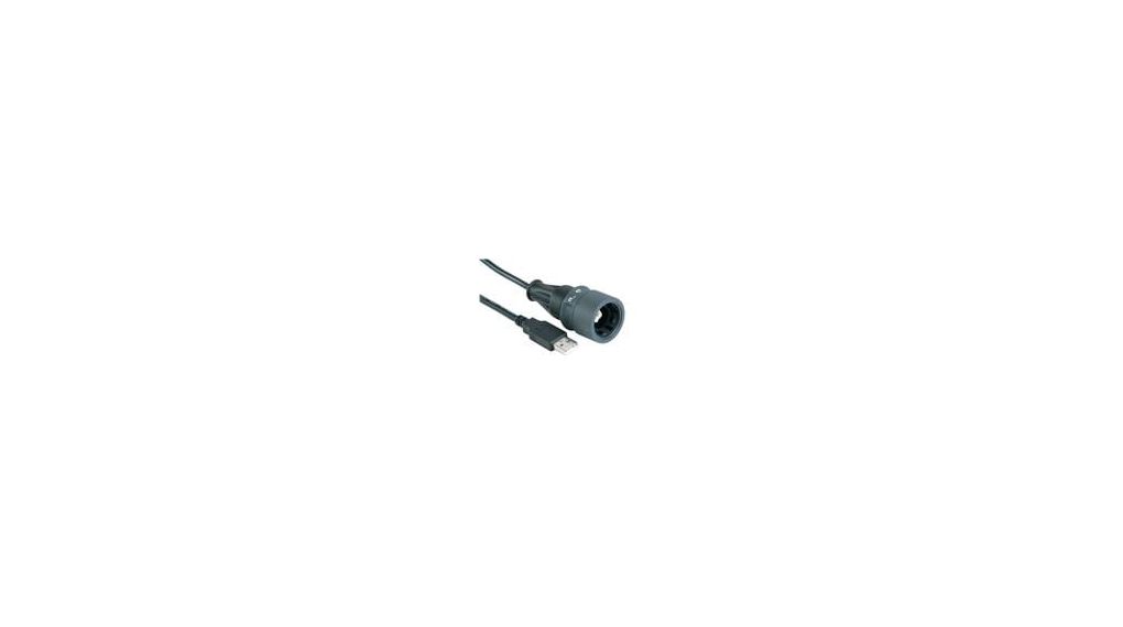 Standard Circular Connector USB cable assembly B to A 5M00