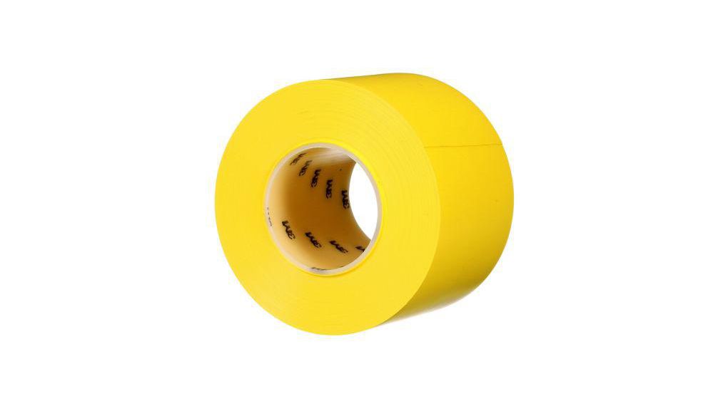 3M 971 Yellow Vinyl 32.9m Floor Tape, 0.43mm Thickness