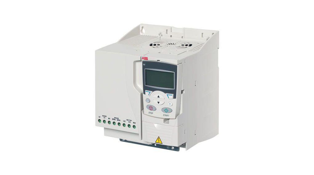 ABB Inverter Drive, 7.5 kW, 3 Phase, 400 V ac, 15.6 A, ACS355 Series