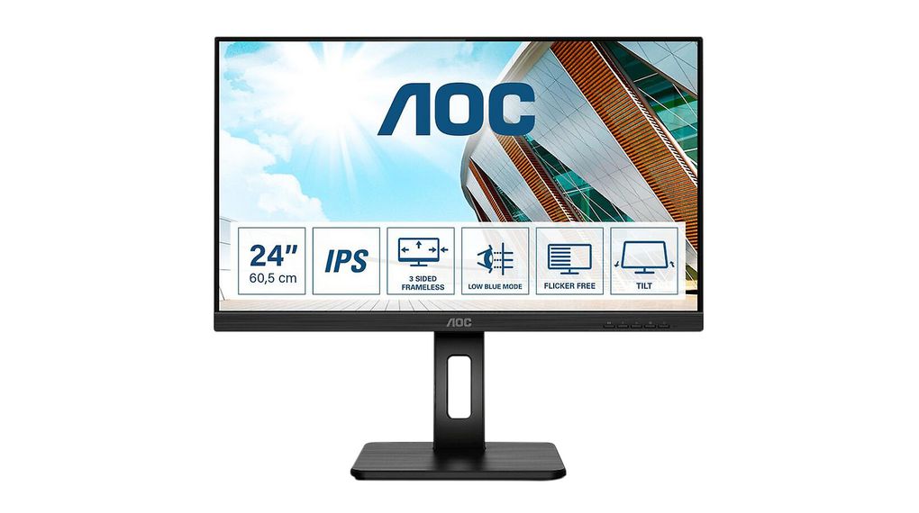 Monitor, 23.8" (60.5 cm), 2560 x 1440, IPS, 16:9