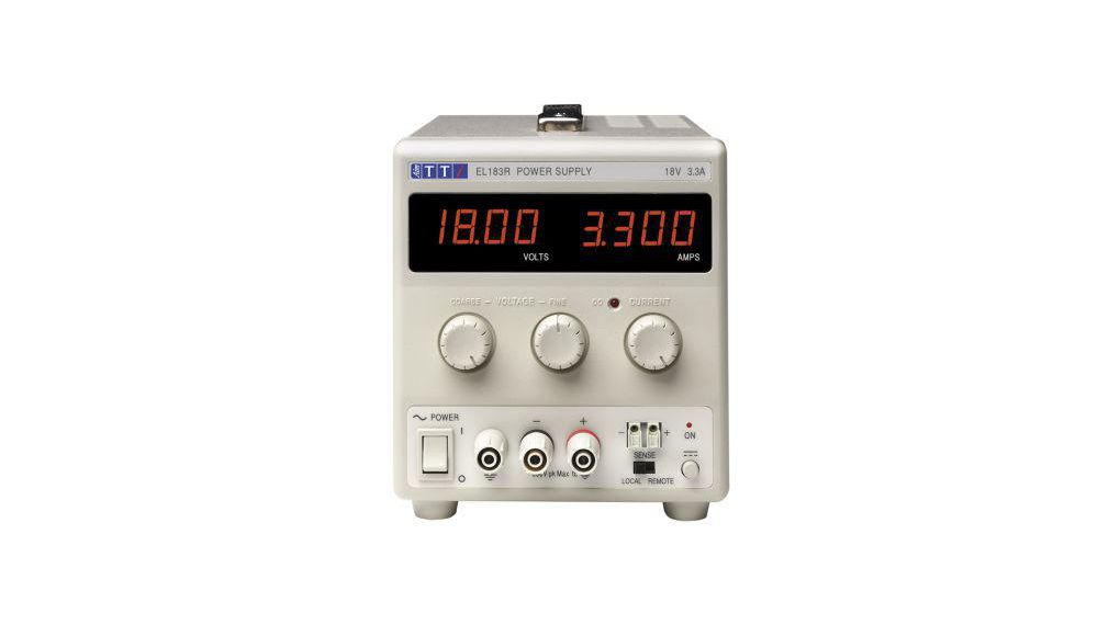 Aim-TTi EL-R Series Digital Bench Power Supply, 0 ... 30V, 0 ... 3A, 1-Output, 90W