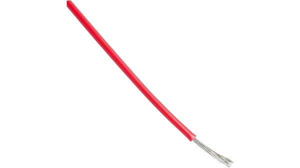 Stranded Wire PVC 0.8mm² Tinned Copper Red 3075