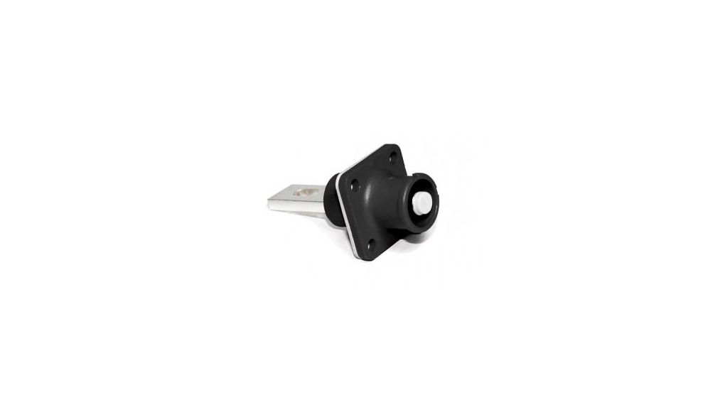 Connecteur 5,7mm, Fiche mâle, Noir, 120A, Pôles - 1