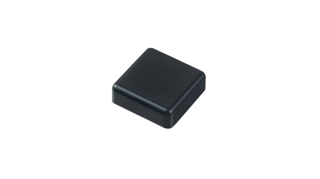 Schalterkappe Vierkant Schwarz Taktile Schalter, Serie PHAP5-50, Apem