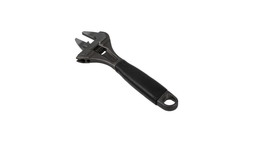 Adjustable Spanner, 218 mm Overall, 38mm Jaw Capacity, Plastic Handle