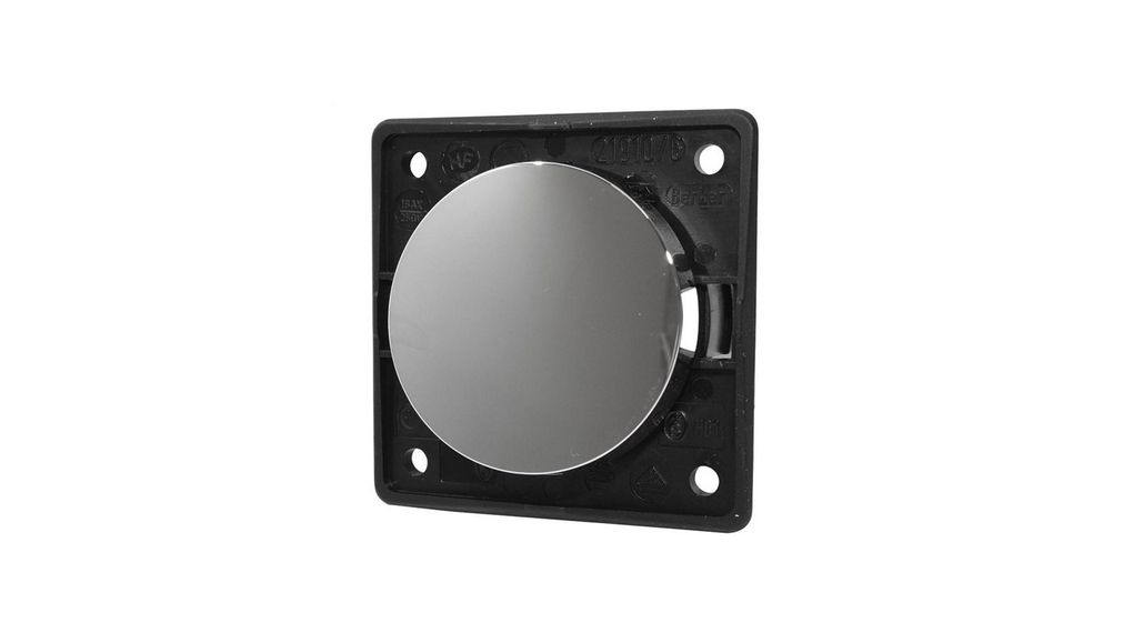 Wall Rocker Switch Glossy INTEGRO 1x ON-OFF Flush Mount 16A 250V Chrome
