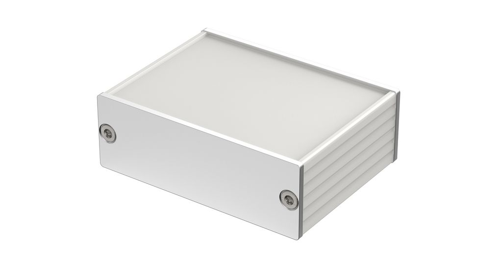 Gehäuse mit Tastaturfläche Filotec 50x72x24mm Aluminium Grau IP40