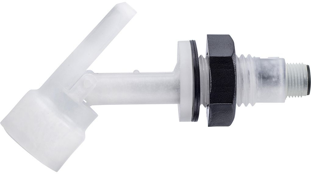 Internal Float Switch Make Contact (NO) 25VA 600mA 240 VAC 91mm White Polypropylene (PP) Connector, M12
