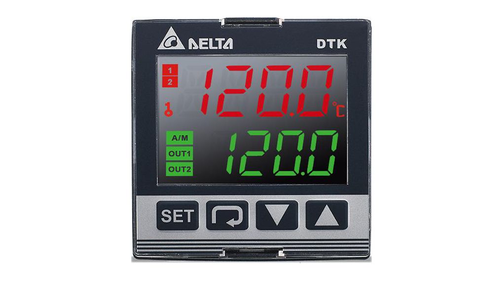 Digitale temperatuurregelaar 240V Thermokoppel / RTD 5 A @ 250 VAC
