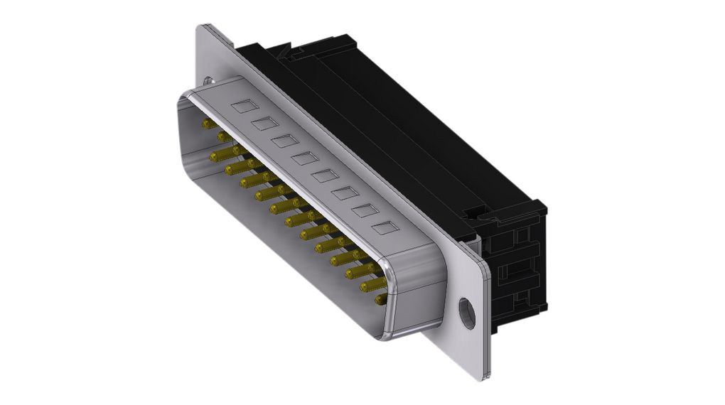 D-Sub Connector, Plug, DB-25, IDC
