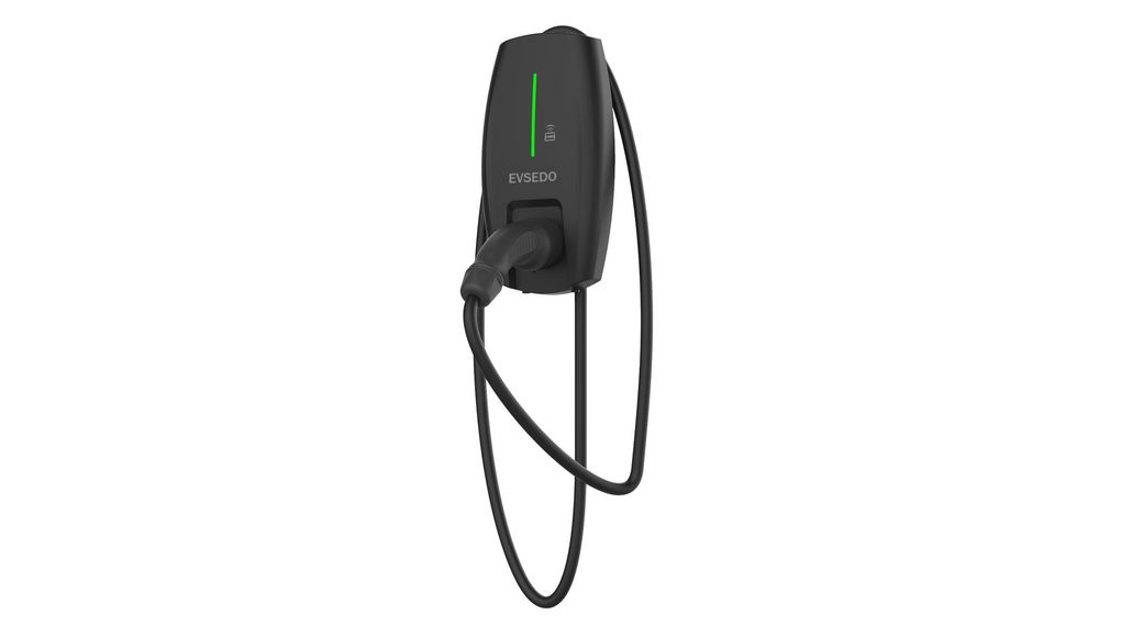 EV Charging Station, 4m, Type 2, 11kW, 16A