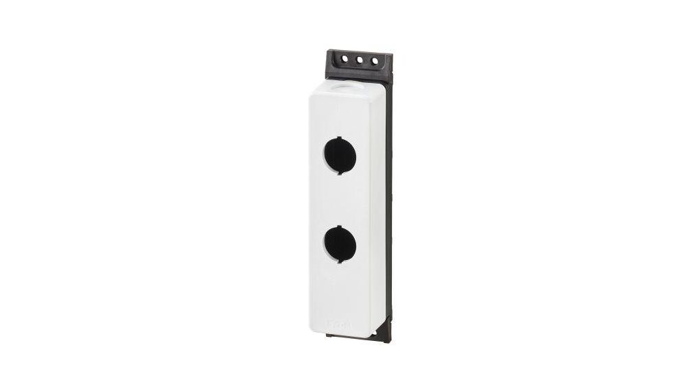 Push Button Enclosure - 2 Hole 22mm Diameter