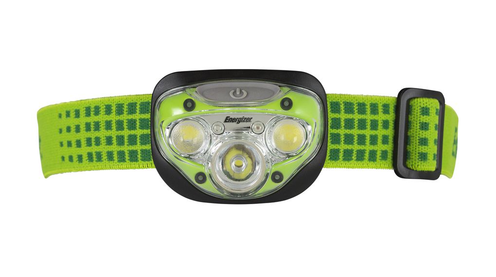 Headlamp Vision HD, LED, 3x AAA, 250lm, 70m, Green