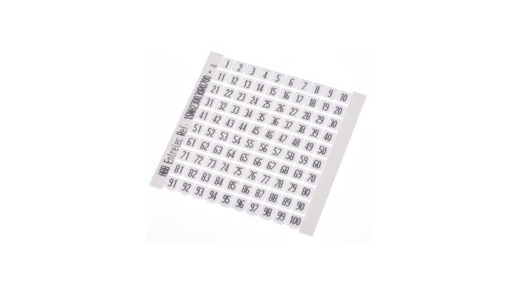 RC Marker Card for use with Terminal Blocks